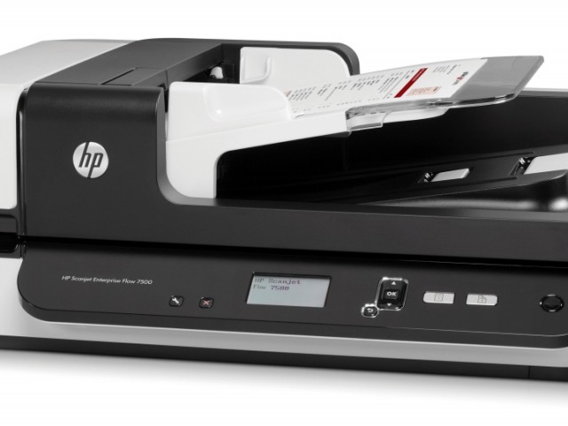 Escaner Plano HP ScanJetEnterprise Flow 7500 2