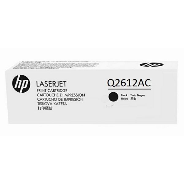 HP 12A Black Contrac