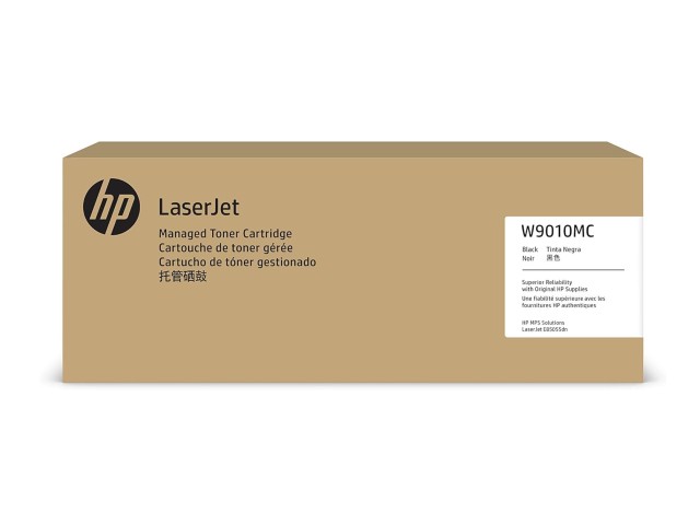 HP Black Managed Original LaserJet Toner Cartridge W9010MC v2