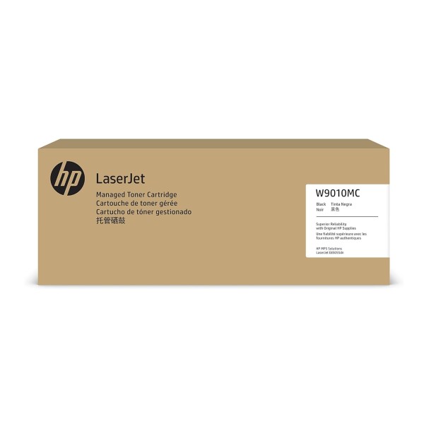 HP Black Managed Original LaserJet Toner Cartridge W9010MC