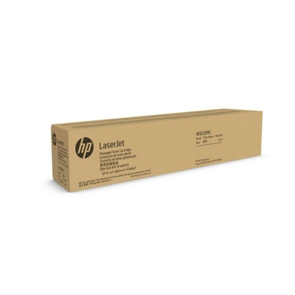 HP Black Managed Original LaserJet Toner Cartridge W9220MC