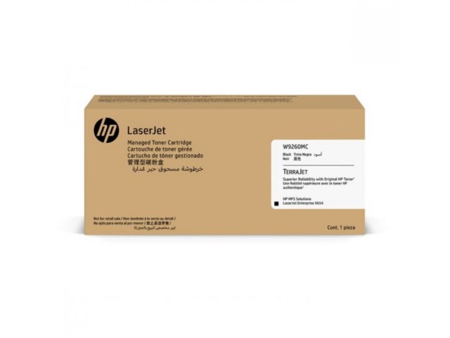 HP Black Managed Original LaserJet Toner Cartridge W9260MC v2