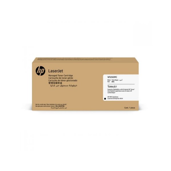 HP Black Managed Original LaserJet Toner Cartridge W9260MC