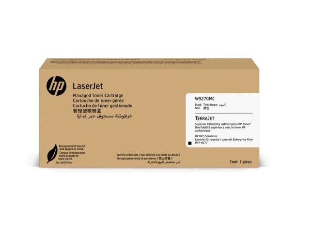 HP Black Managed Original LaserJet Toner Cartridge W9270MC