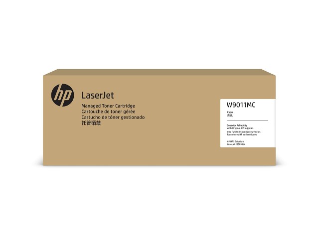 HP Cyan Managed Original LaserJet Toner Cartridge W9011MC v2