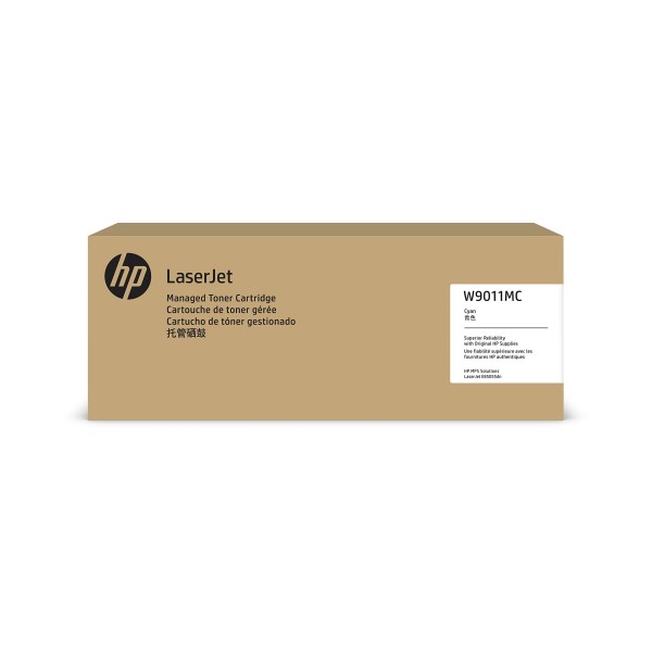 HP Cyan Managed Original LaserJet Toner Cartridge W9011MC