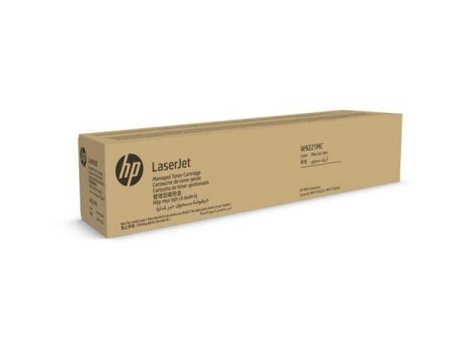 HP Cyan Managed Original LaserJet Toner Cartridge W9221MC v2