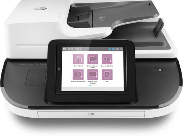 HP Digital Sender Flow 8500 fn2 DocumentCapture Workstation 2