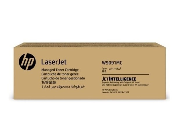 HP High Yield Cyan Managed Original LaserJet Toner Cartridge W9091MC v2