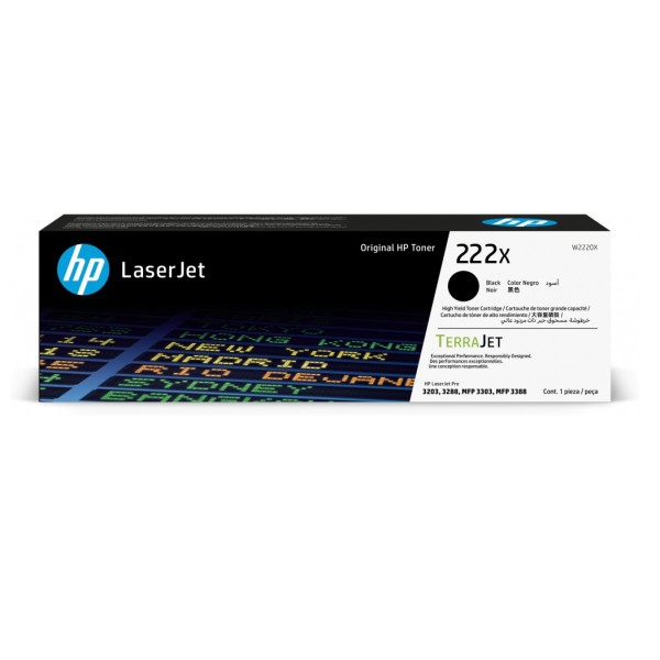 HP LaserJet 222X Negro
