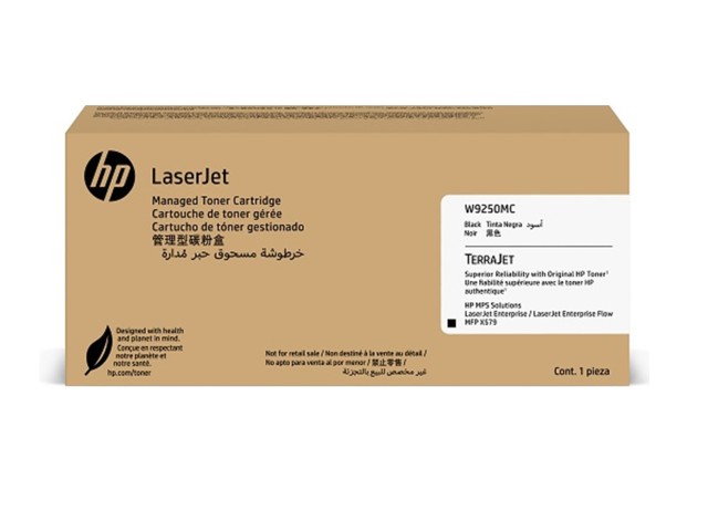 HP LaserJet Black Managed Toner Crtg W9250MC v2