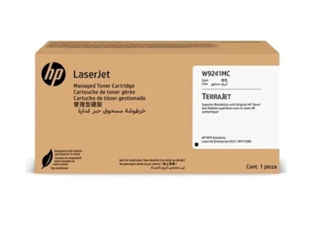 HP LaserJet Cyan Managed Toner Crtg W9241MC