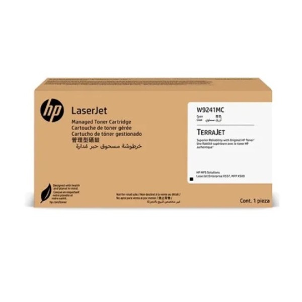 HP LaserJet Cyan Managed Toner Crtg W9241MC