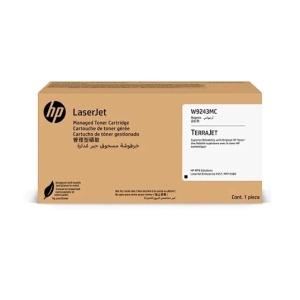 HP LaserJet Magenta Managed Toner Crtg W9243MC