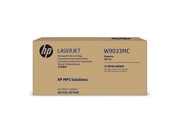 HP Magenta Managed LJ Toner Cartridge W9033MC v2