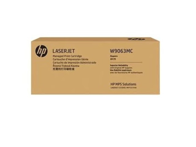 HP Magenta Managed LJ Toner Cartridge W9063MC