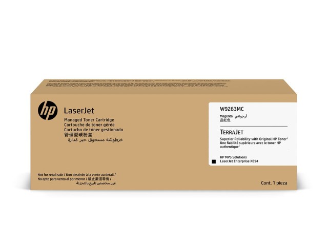 HP Magenta Managed Original LaserJet Toner Cartridge W9263MC