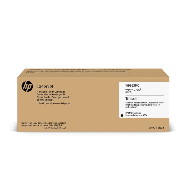 HP Magenta Managed Original LaserJet Toner Cartridge W9263MC