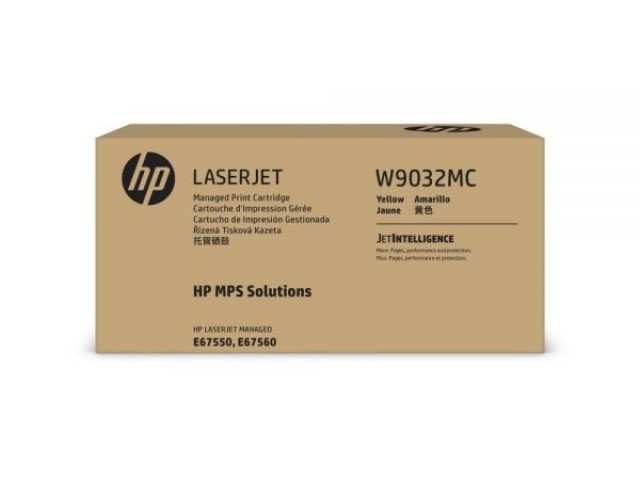 HP Yellow Managed LJ Toner Cartridge W9032MC v2