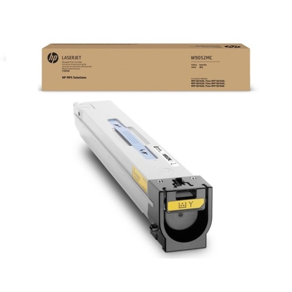 HP Yellow Managed LJ Toner Cartridge W9052MC