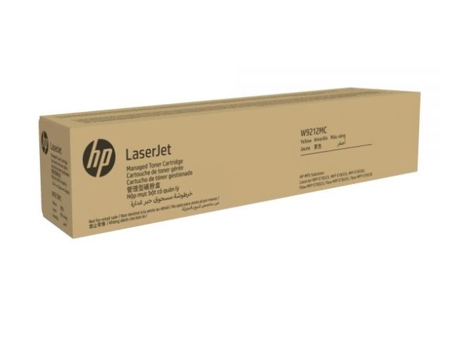 HP Yellow Managed Original LaserJet Toner Cartridge W9212MC