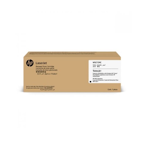 HP Yellow Managed Original LaserJet Toner Cartridge W9272MC v2
