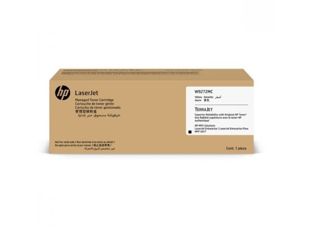 HP Yellow Managed Original LaserJet Toner Cartridge W9272MC