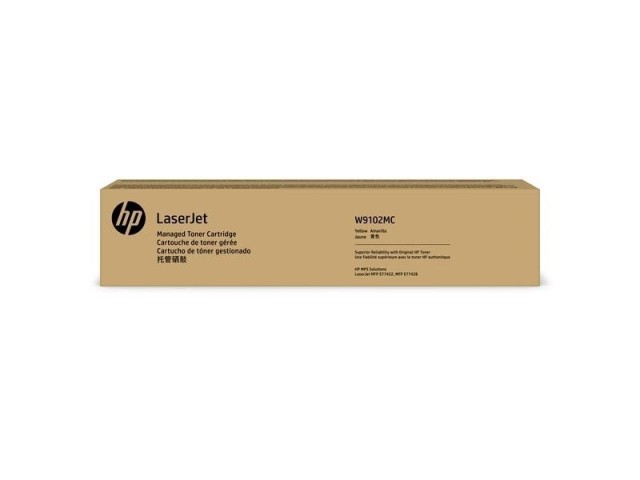 HP Ylw Managed LaserJet Toner Crtg W9102MC v2