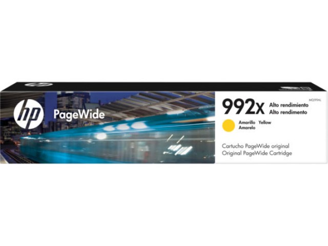 M0J99AL Tinta Hp 992X Pagewide Amarillo