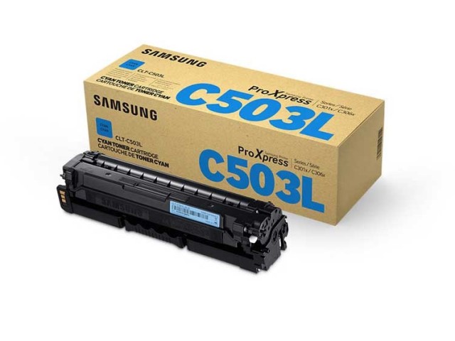 Samsung CLT C503L H Yld Cyan Toner Crtg SU019A v2