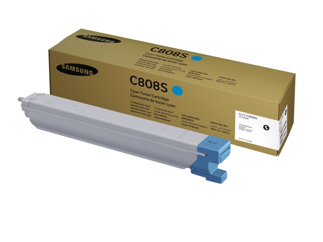 Samsung CLT C808S Cyan Toner Cartridge SS562A v2