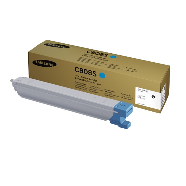 Samsung CLT C808S Cyan Toner Cartridge SS562A