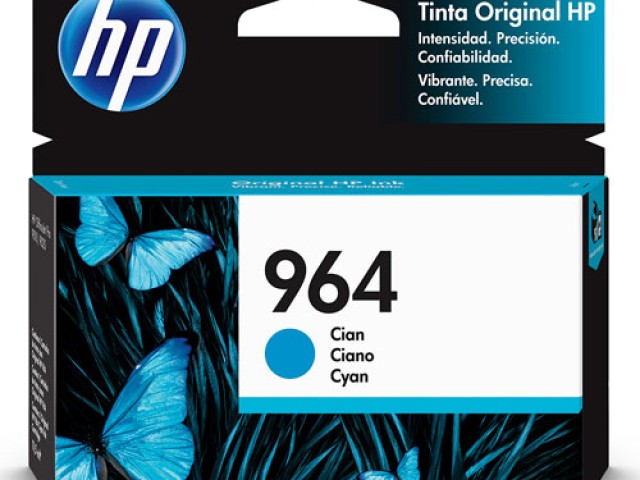 Tinta HP 964 Cian